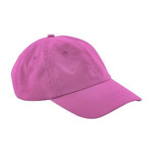 Beechfield 6 Panel Low Profile Cap / True Pink